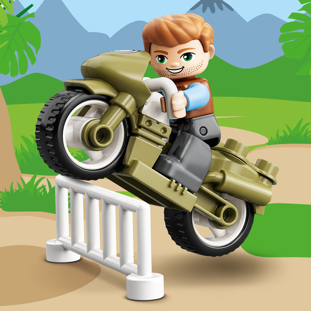 LEGO® DUPLO™ T. rex and Triceratops Dinosaur Breakout - Đồ chơi lắp ráp khủng long LEGO 10939 - Hình ảnh bổ sung 8