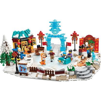 LEGO® Lunar New Year Ice Festival 80109 - Bộ Lắp Ráp Lễ Hội Băng Đón Tết - LEGO LEGO - ảnh 2 - LEGO Sets