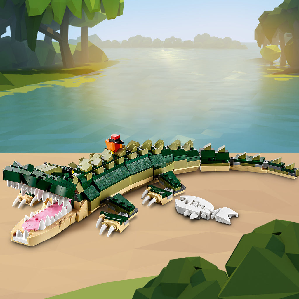 LEGO® Creator 3-in-1 Crocodile - Đồ Chơi Lắp Ráp Cá Sấu 3 Trong 1 - LEGO 31121 - Hình ảnh bổ sung 8