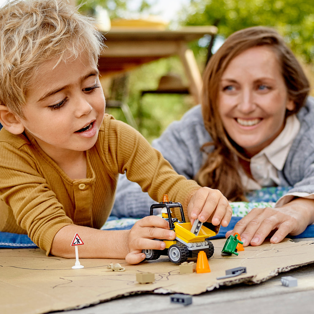 LEGO® City Roadwork Truck Xe Công Trình Đồ Chơi Lắp Ráp LEGO 60284 - Hình ảnh bổ sung 5