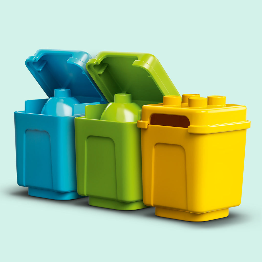 LEGO® DUPLO™ Garbage Truck and Recycling - Đồ chơi Xe Chở Rác và Tái Chế LEGO 10945 - Góc nhìn khác 3