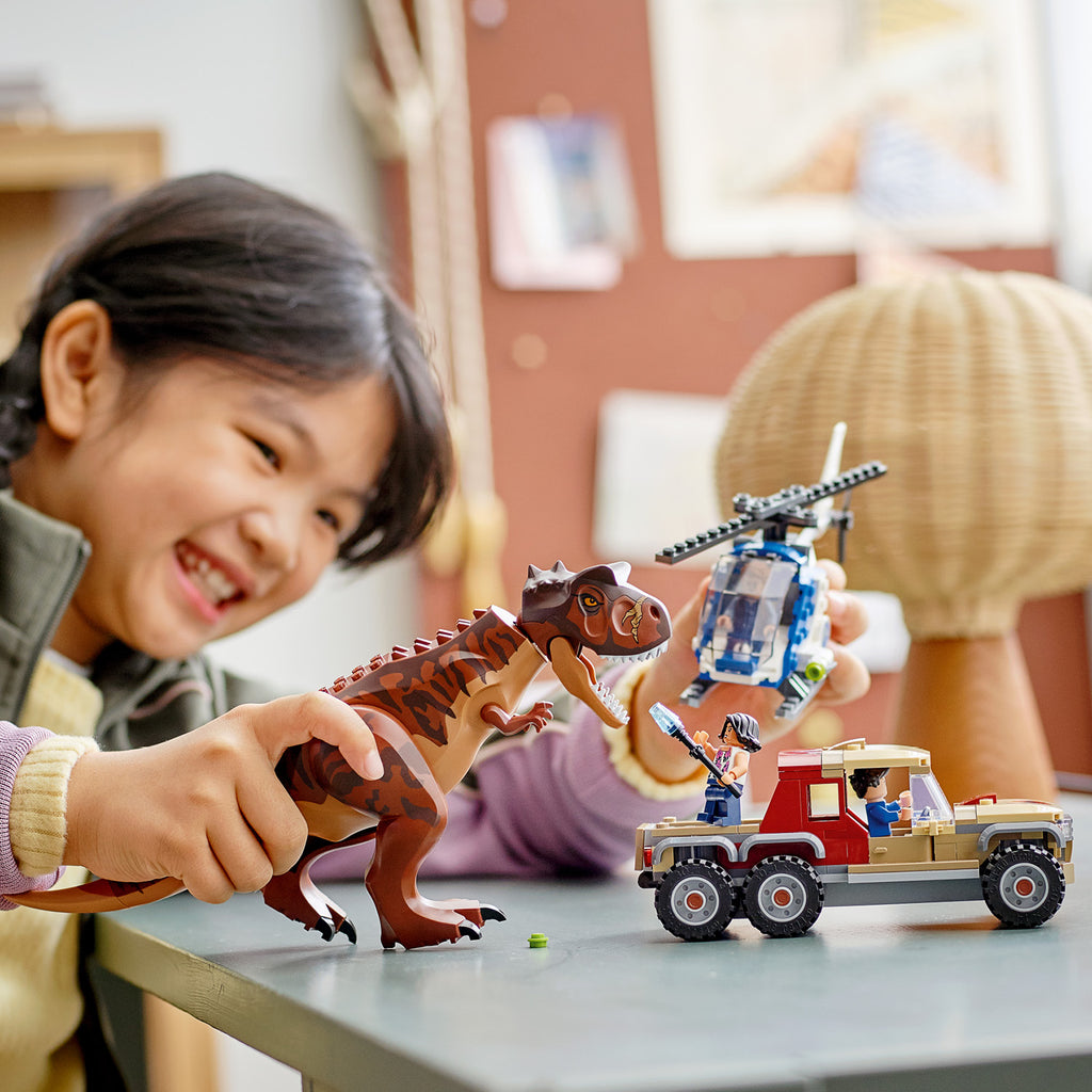 LEGO® Jurassic World Carnotaurus Dinosaur Chase - Đồ chơi lắp ráp Khủng long Carnotaurus - LEGO 76941 - Hình ảnh bổ sung 4