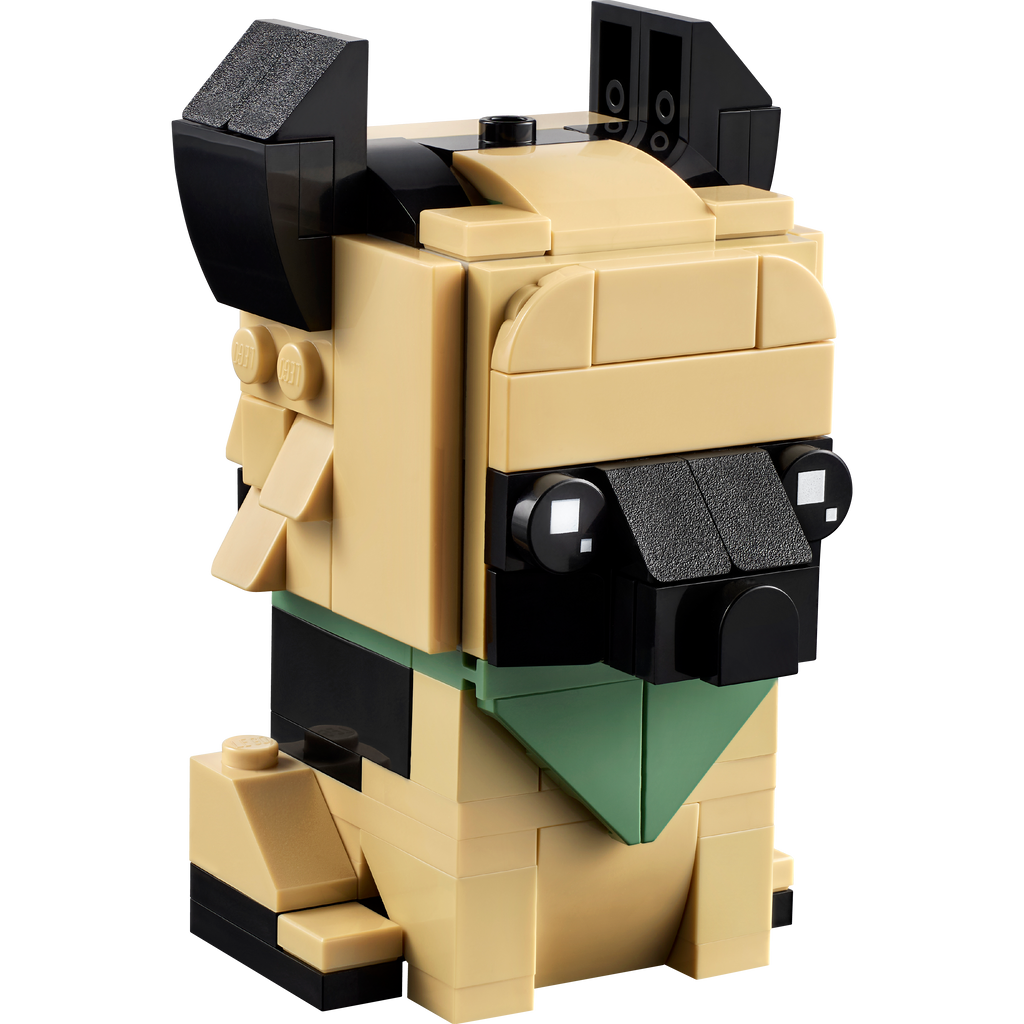 LEGO® BrickHeadz™ German Shepherd - Mô hình lắp ráp chó chăn cừu Đức - LEGO 40440 - Hình ảnh bổ sung 8