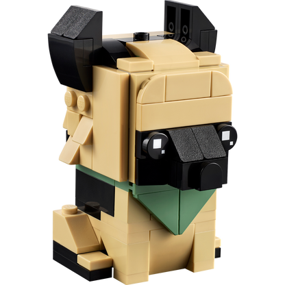 LEGO® BrickHeadz™ German Shepherd - Mô hình lắp ráp chó chăn cừu Đức - LEGO 40440 - Hình ảnh bổ sung 8