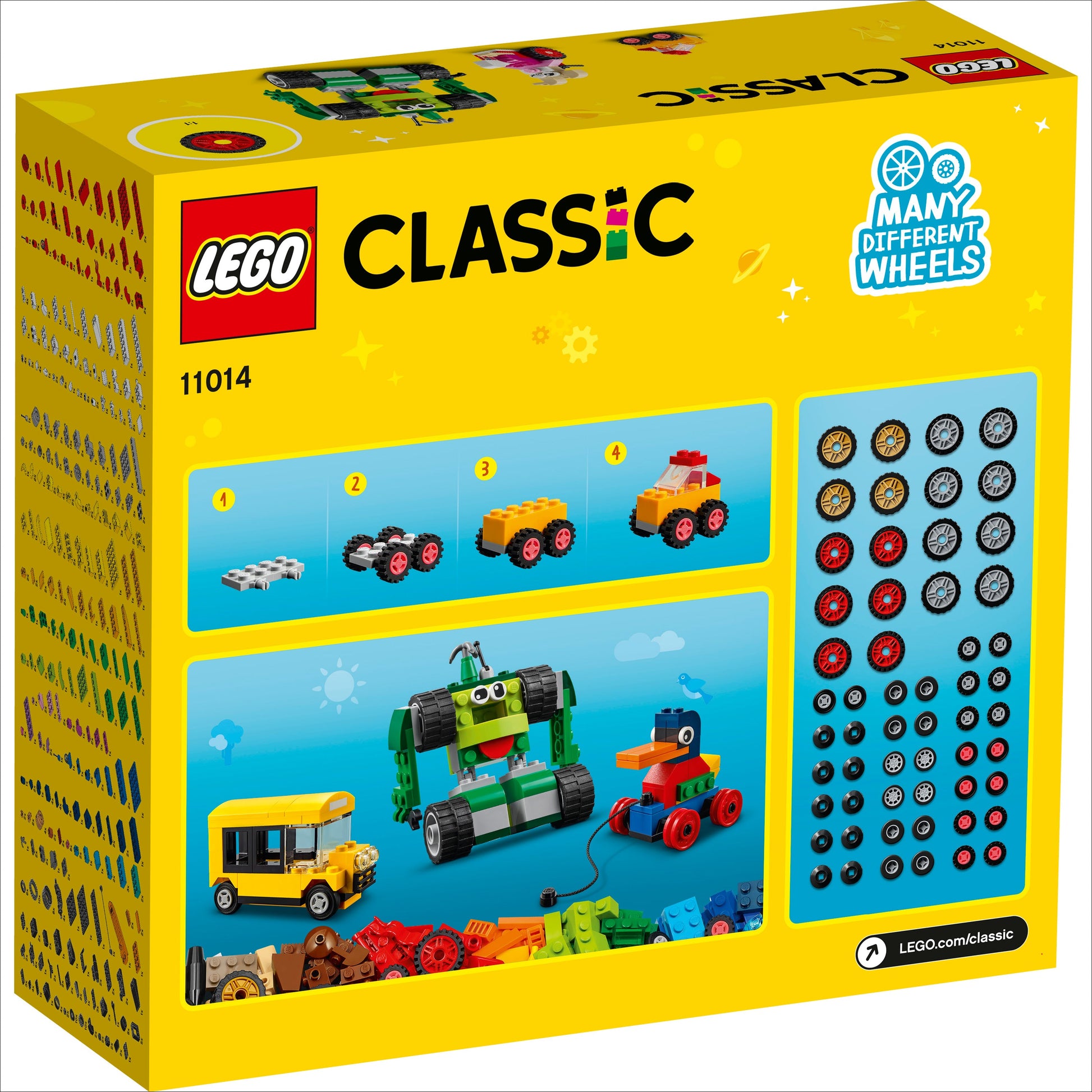 LEGO® Classic Bricks and Wheels - Bộ Đồ Chơi Lắp Ráp Gạch và Bánh Xe Sáng Tạo (11014) - LEGO LEGO - ảnh 5 - Lego Classic