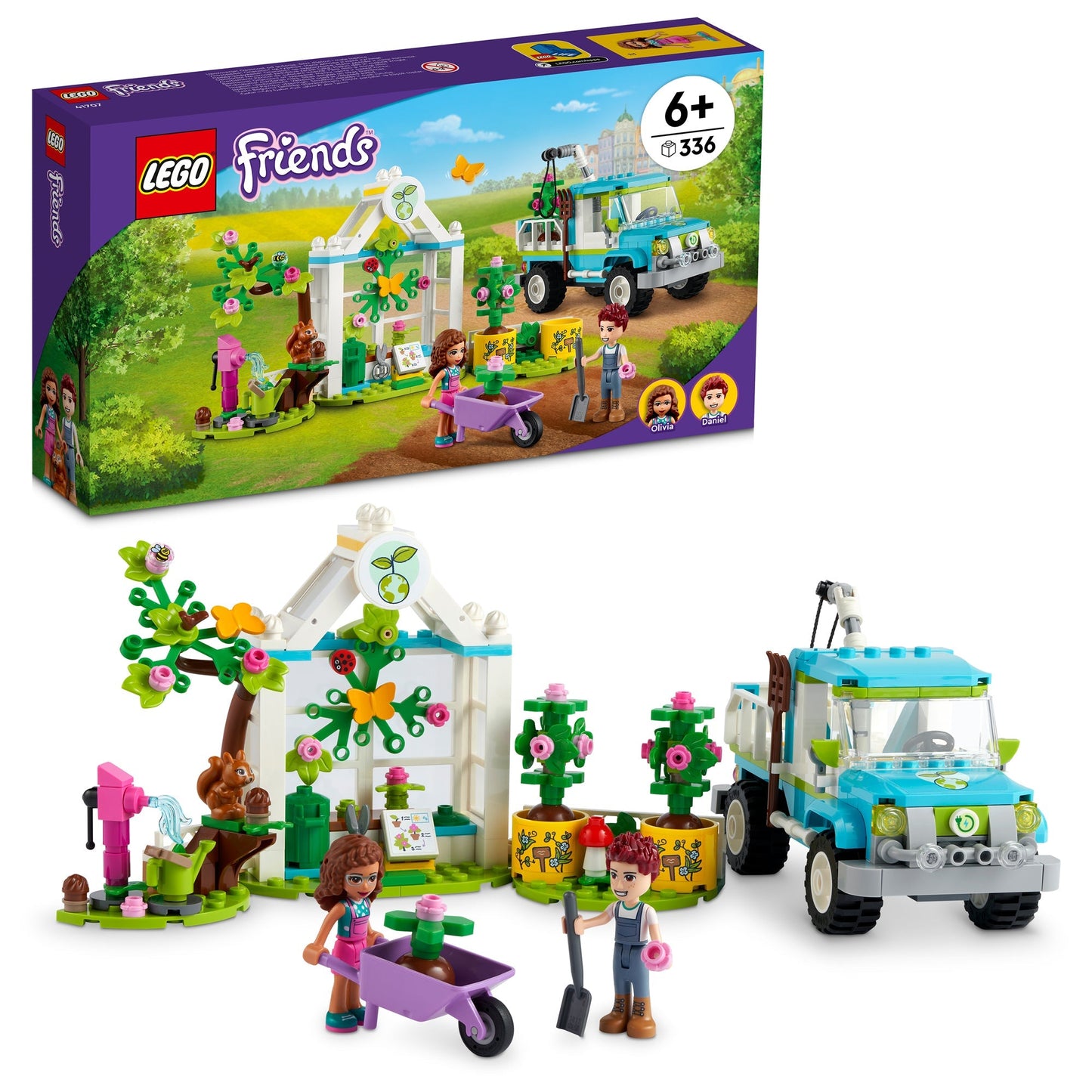 LEGO® Friends™ Tree-Planting Vehicle - Xe Trồng Cây Thân Thiện Môi Trường 41707 LEGO - ảnh 5 - Lego