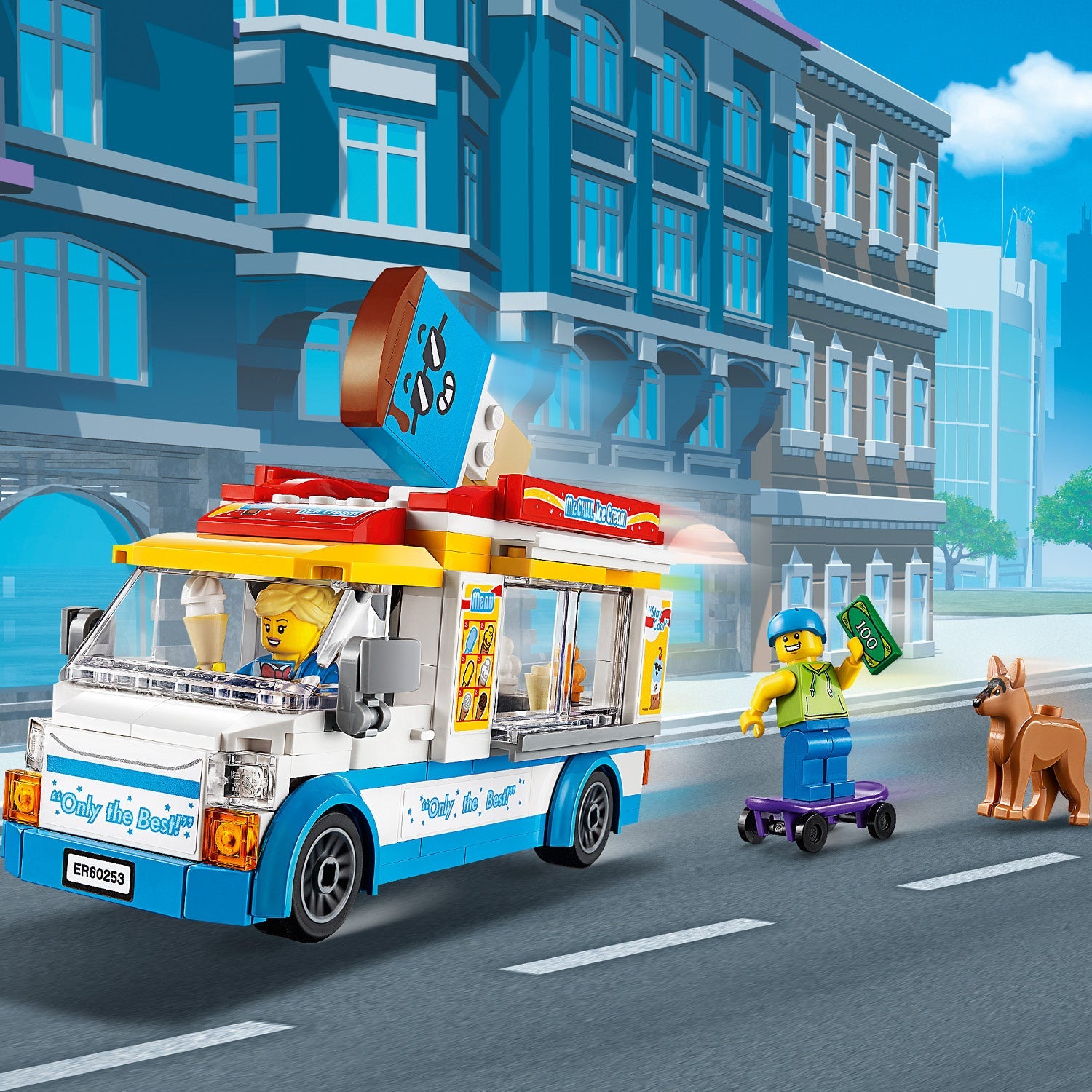 LEGO® City Ice-Cream Truck - Đồ Chơi Xe Kem LEGO 60253 LEGO - ảnh 5 - LEGO