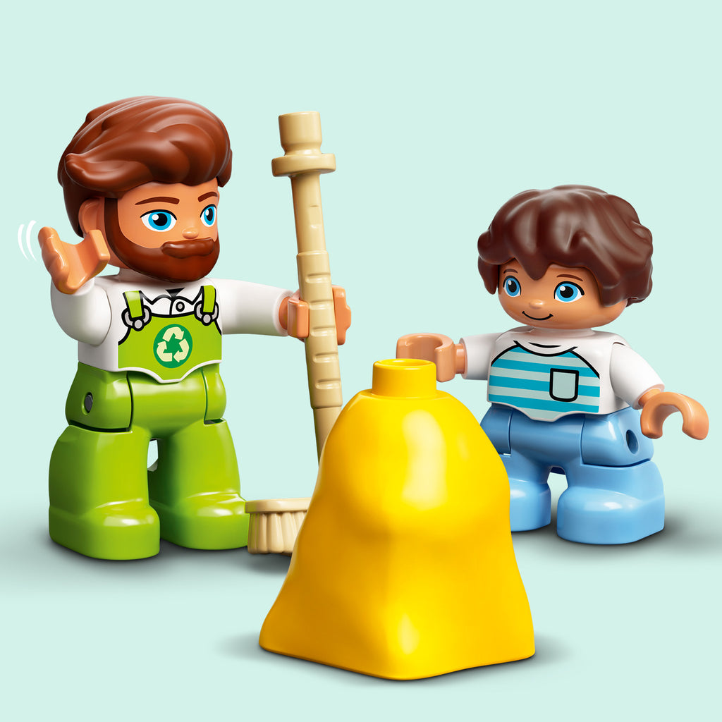 LEGO® DUPLO™ Garbage Truck and Recycling - Đồ chơi Xe Chở Rác và Tái Chế LEGO 10945 - Hình ảnh bổ sung 4