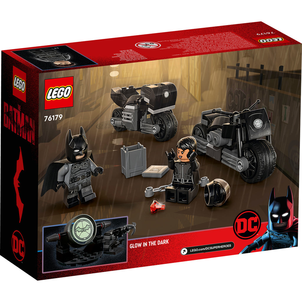 LEGO® DC Batman™ & Selina Kyle™ Motorcycle Pursuit - Đồ Chơi Lắp Ráp Mô Tô Siêu Anh Hùng - LEGO 76179 LEGO - ảnh 4 - Lego