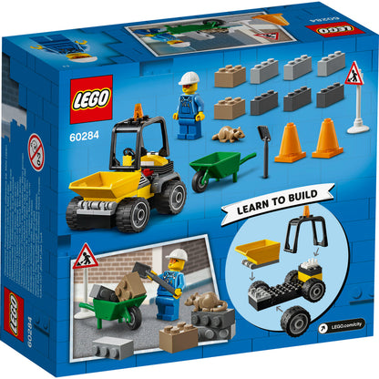 LEGO® City Roadwork Truck Xe Công Trình Đồ Chơi Lắp Ráp LEGO 60284 LEGO - ảnh 4 - Lego