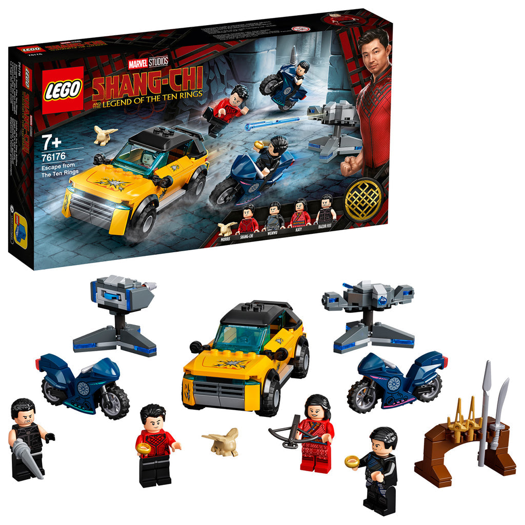 LEGO® Marvel Shang-Chi Escape from The Ten Rings Đồ Chơi Lắp Ráp Thập Nhẫn LEGO 76176 LEGO - ảnh 4 - Building Sets