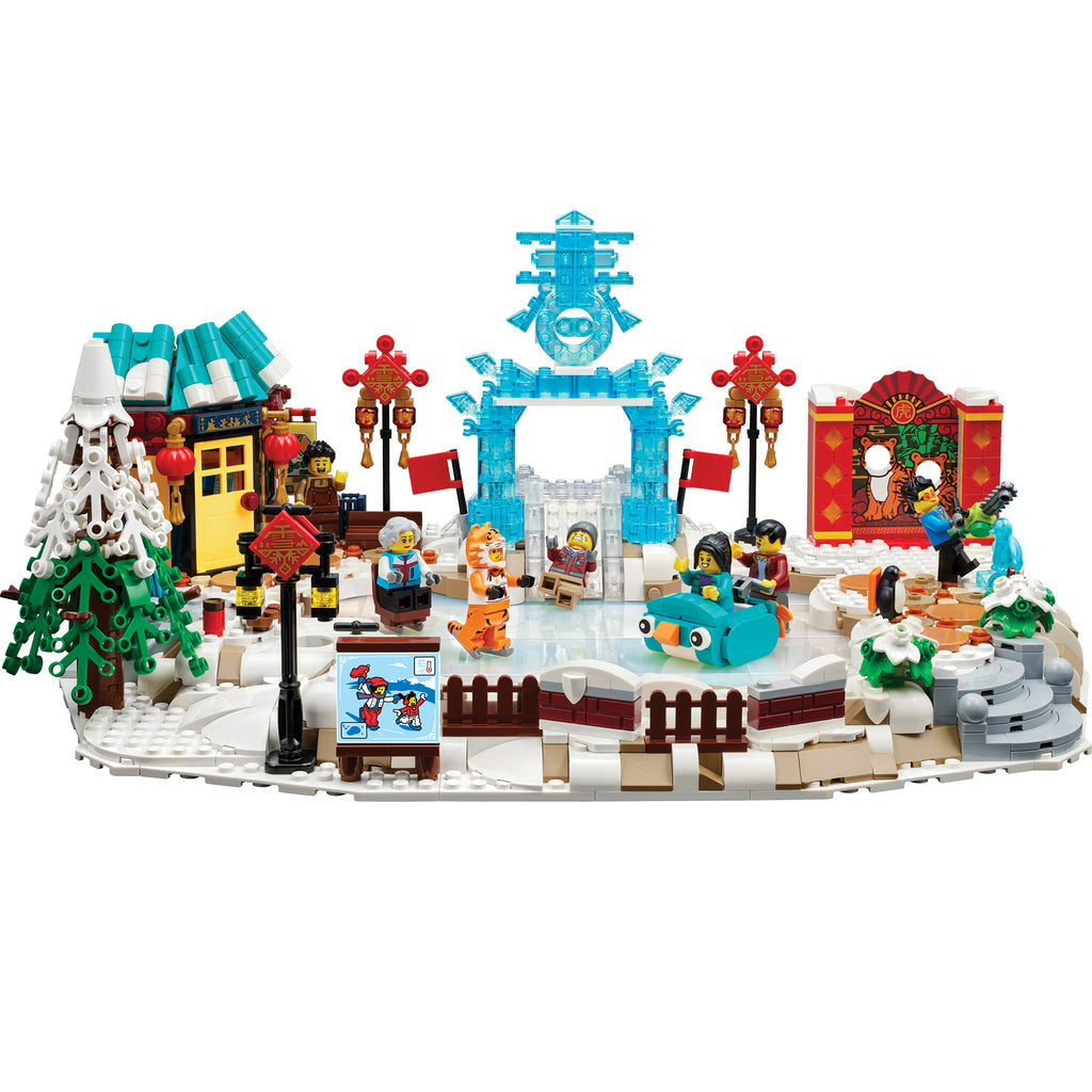 LEGO® Lunar New Year Ice Festival 80109 - Bộ Lắp Ráp Lễ Hội Băng Đón Tết - LEGO LEGO - ảnh 3 - LEGO Sets