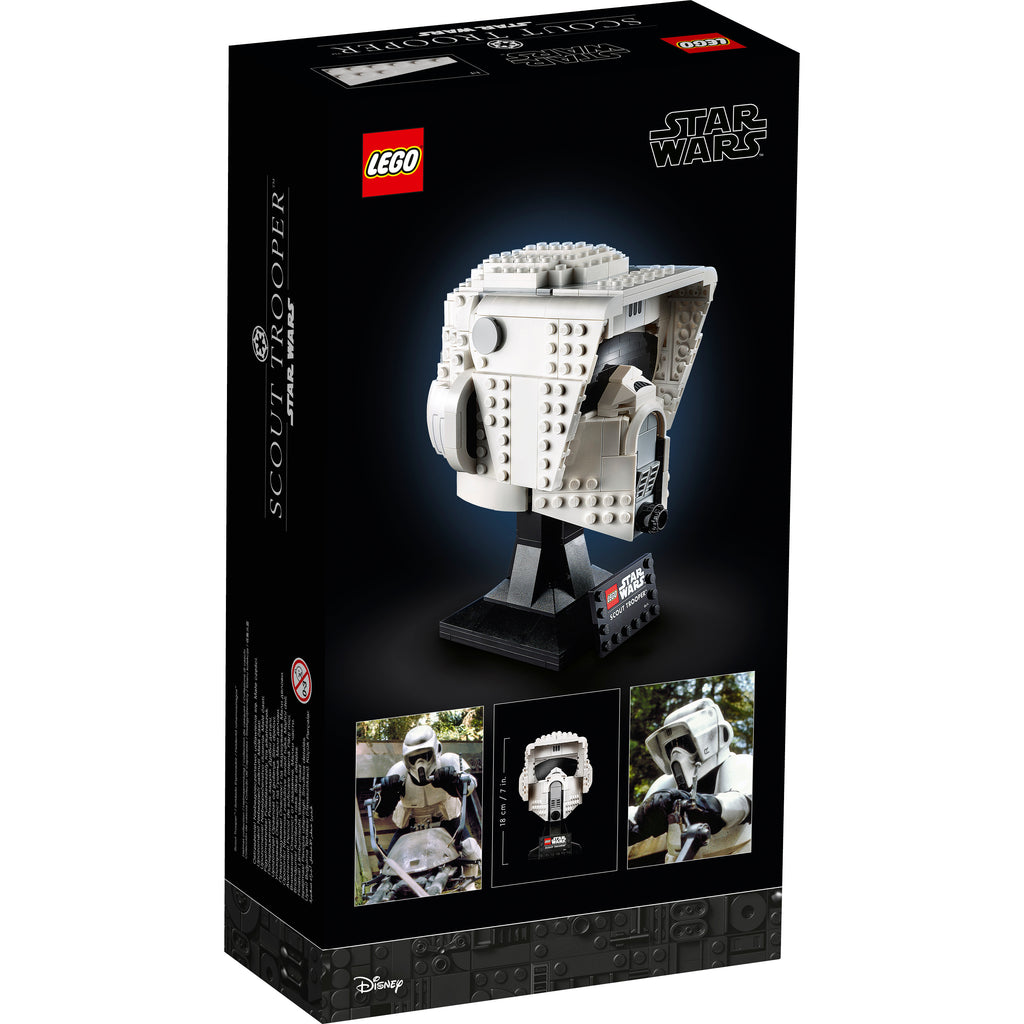 LEGO® Star Wars Scout Trooper™ Helmet - Mô Hình Lắp Ráp Mũ Bảo Hiểm Lính Trinh Sát - LEGO 75305