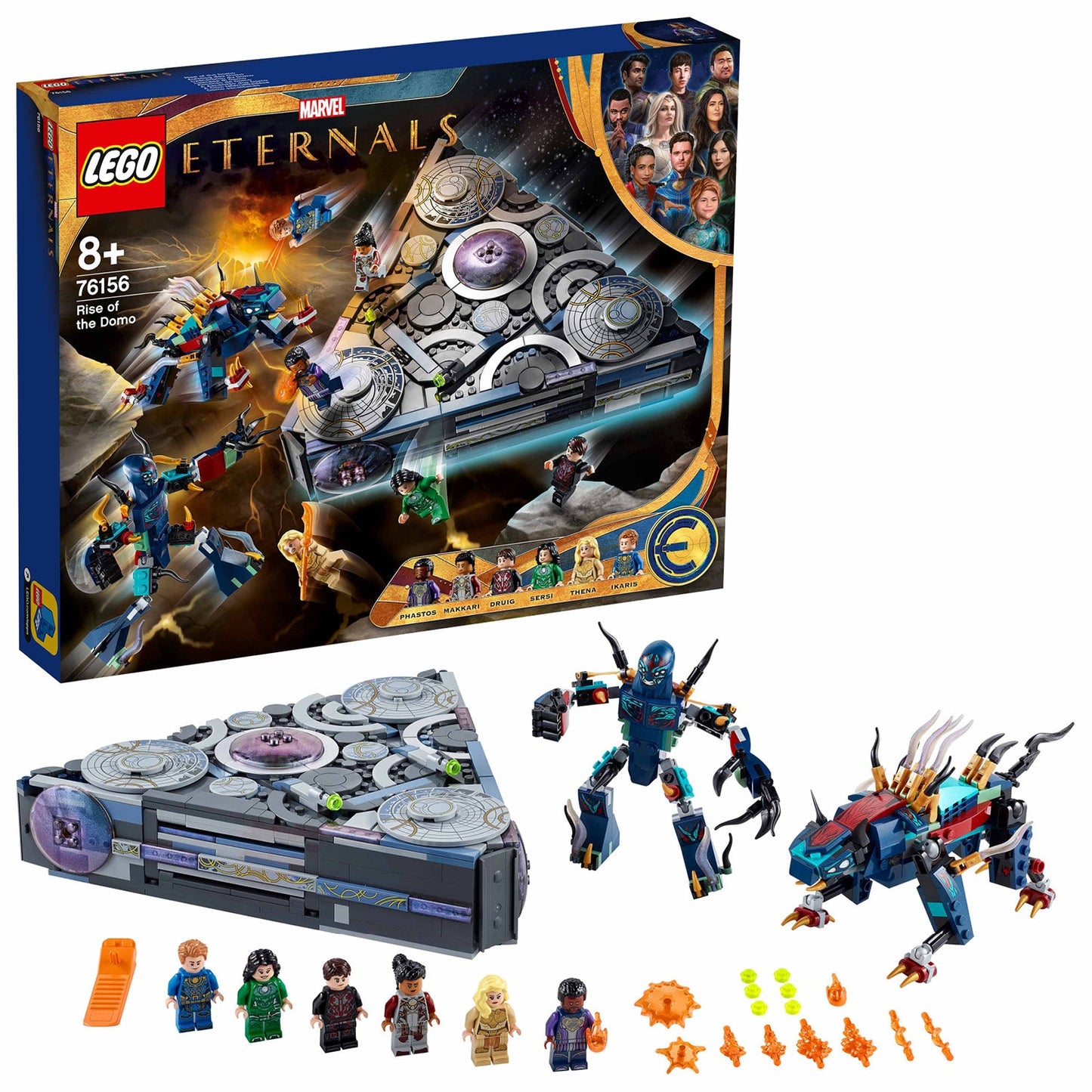 LEGO® Marvel Rise of the Domo - Phi Thuyền Eternals Siêu Anh Hùng LEGO 76156