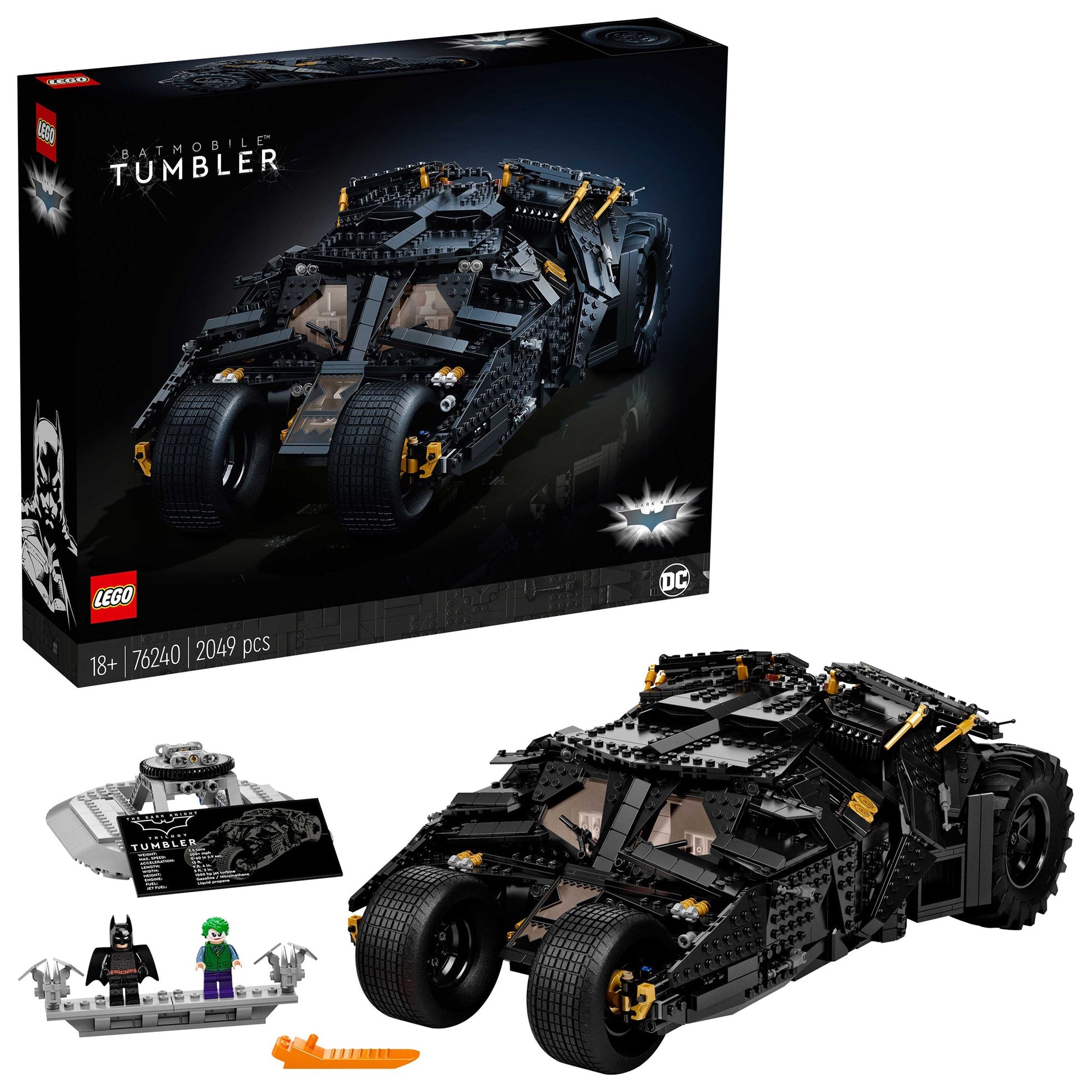 LEGO® DC Batman™ Batmobile™ Tumbler (76240) - Mô hình lắp ráp xe Batman bọc thép - LEGO DC Super Heroes LEGO - ảnh 5 - LEGO S