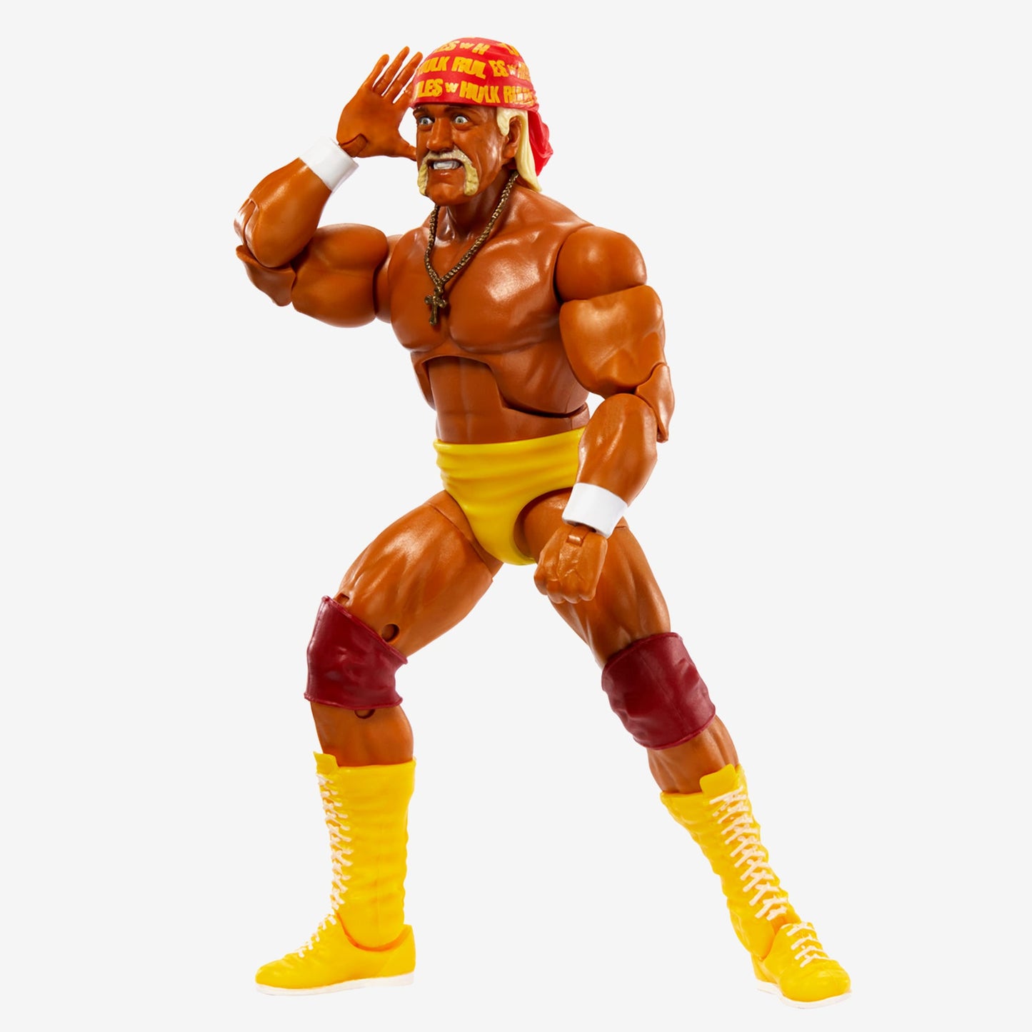 WWE Hulk Hogan Elite Collection Action Figure - Mô Hình Hành Động Siêu Sao - Mattel HDF43 - Góc nhìn khác 3