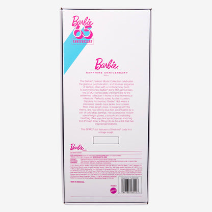 Sapphire Anniversary Barbie Fashion Model Collection Doll - Búp bê Sưu tầm Kỷ niệm 65 năm - Barbie Signature Mattel - ảnh 3 -