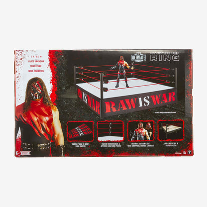 WWE Ultimate Edition Attitude Era Ring and Kane Figure - Bộ Sàn Đấu Và Mô Hình Kane Sưu Tầm - Mattel HNM39 Mattel - ảnh 4 - A