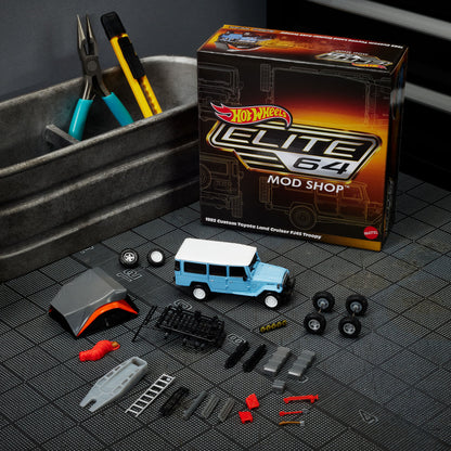 Hot Wheels Elite 64 Mod Shop 1982 Custom Toyota Land Cruiser FJ45 Troopy