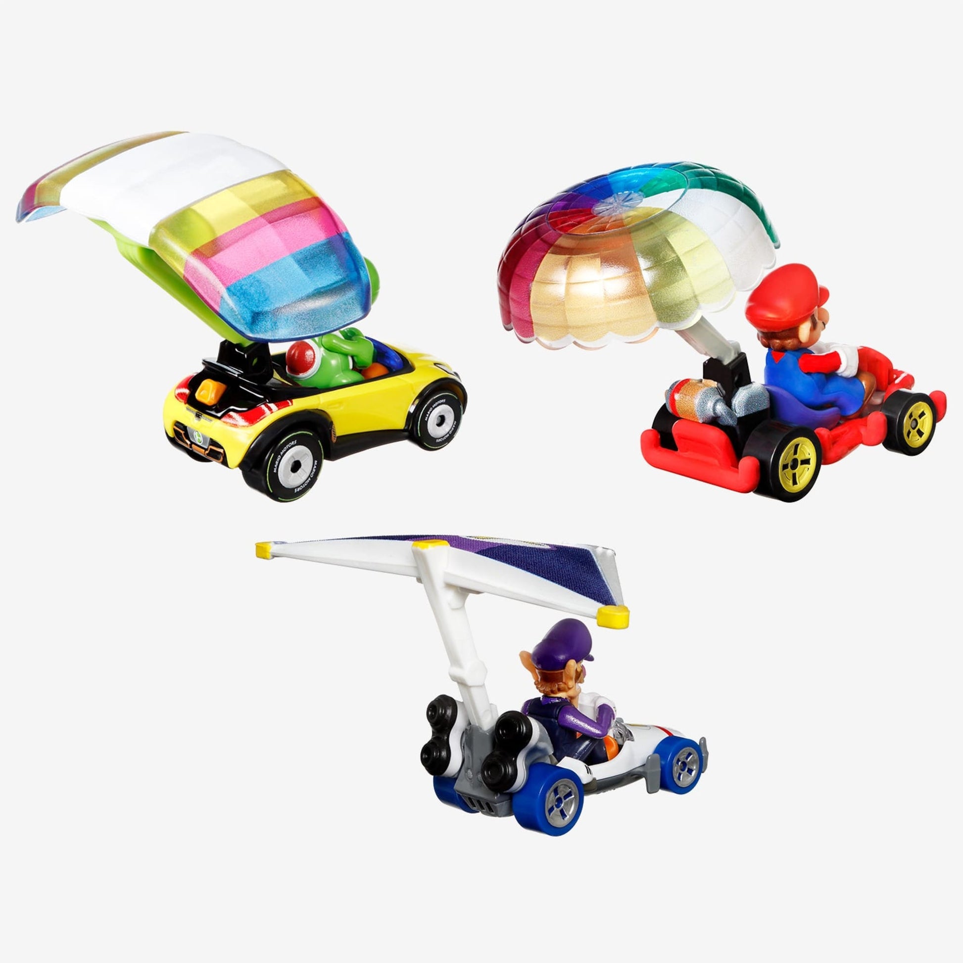 Hot Wheels Mario Kart Character Cars 3-Pack - Bộ 3 Xe Mô Hình Kim Loại 1:64 - Hot Wheels - Hình ảnh bổ sung 4