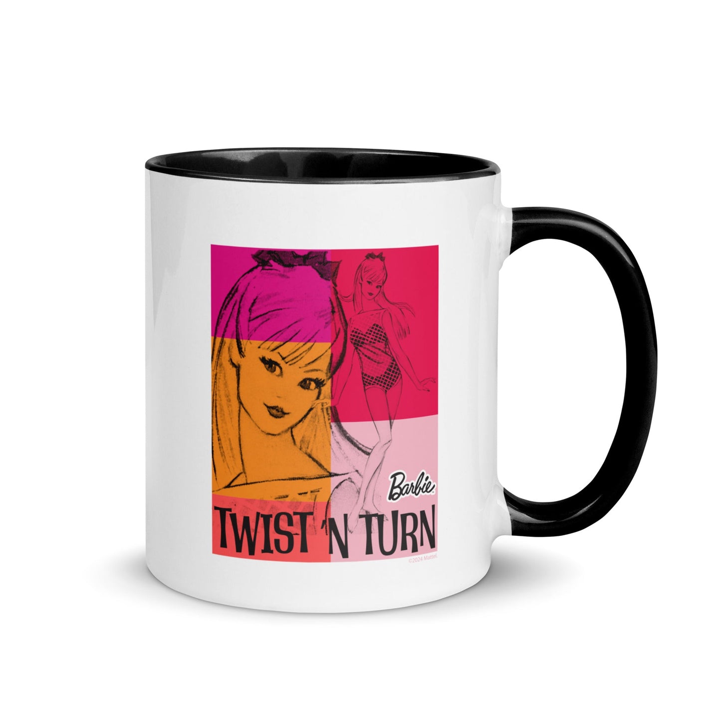 Barbie 1960's Twist N' Turn Mug - Ly Sứ Cao Cấp - Barbie Signature