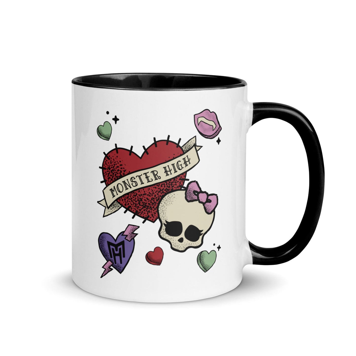 Monster High Love Icons Mug - Ly Sứ Cao Cấp - Mattel Creations