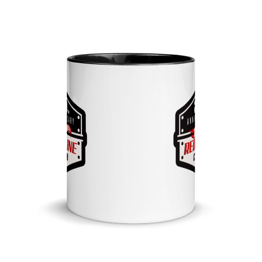 Hot Wheels® Red Line Club® 20th Anniversary Badge Logo Mug - Ly Sứ Kỷ Niệm 20 Năm Mattel RLC