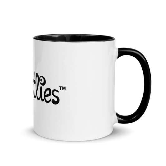 The Beastlies™ Core Logo Black Trim Mug - Ly Sứ Viền Đen Cao Cấp - Mattel Creations