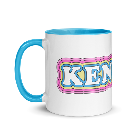 Barbie The Movie “KEN-RGY” Mug Ly Sứ Cao Cấp Mattel Creations