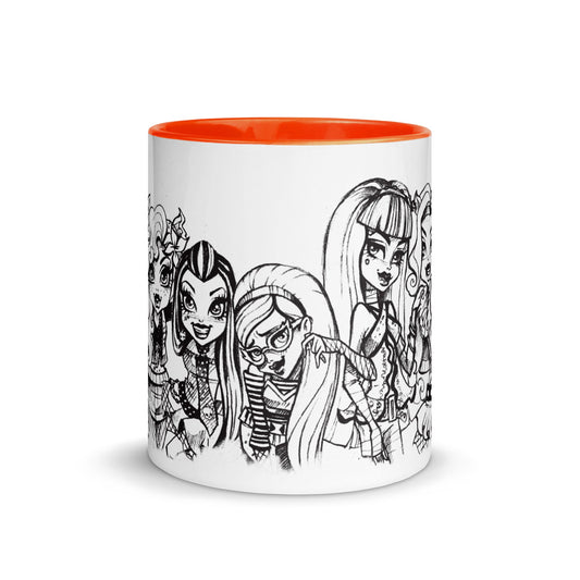 Monster High Alumni Sketch Mug - Ly Sứ Sưu Tầm Độc Quyền - Mattel Creations
