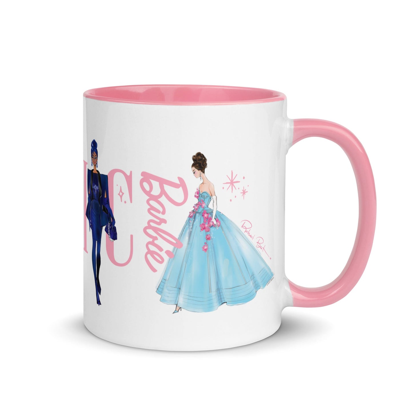 Barbie Artist Series Robert Best White Mug