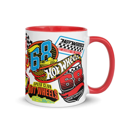 Hot Wheels in Kanji White Mug