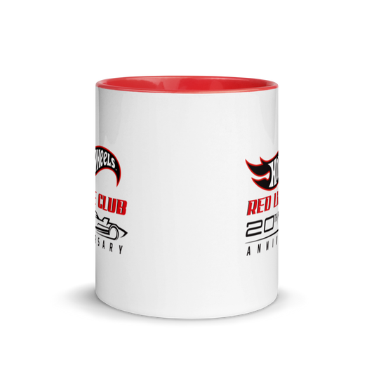Hot Wheels® Red Line Club® 20th Anniversary Silhouette Logo Mug - Ly Sứ Kỷ Niệm 20 Năm Cao Cấp Mattel Creations