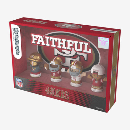 Little People Collector x NFL San Francisco 49ers Set - Bộ Nhân Vật Sưu Tầm Thể Thao - Mattel