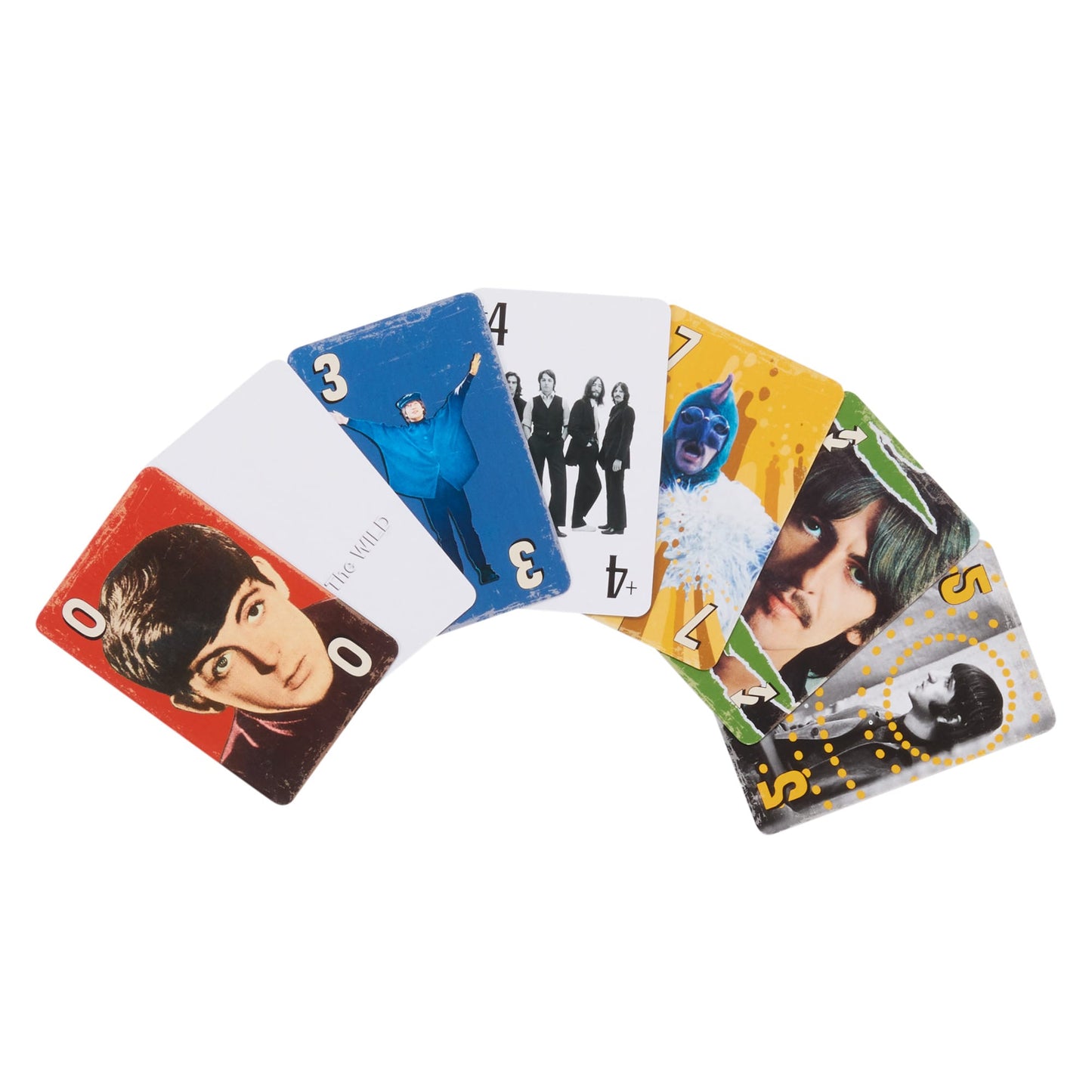 UNO Canvas The Beatles Card Game - Bộ Bài Thẻ Bài Nghệ Thuật Sưu Tầm - Mattel - Góc nhìn khác 3