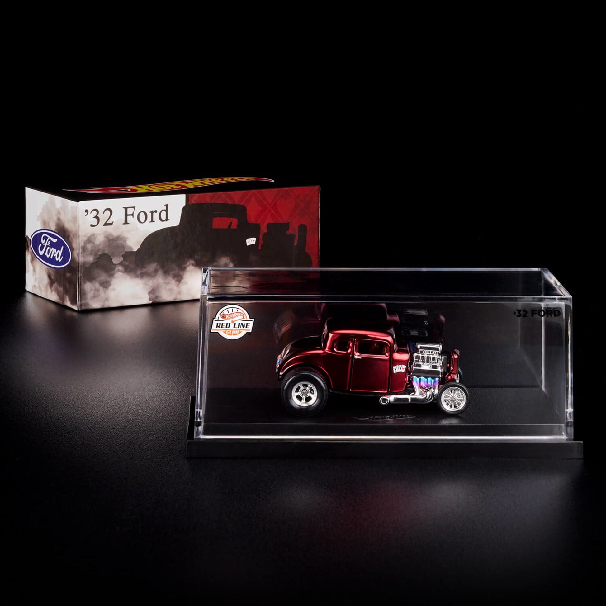 RLC Exclusive '32 Ford Xe Mô Hình Hot Wheels Red Line Club 1:64 - Hình ảnh bổ sung 4
