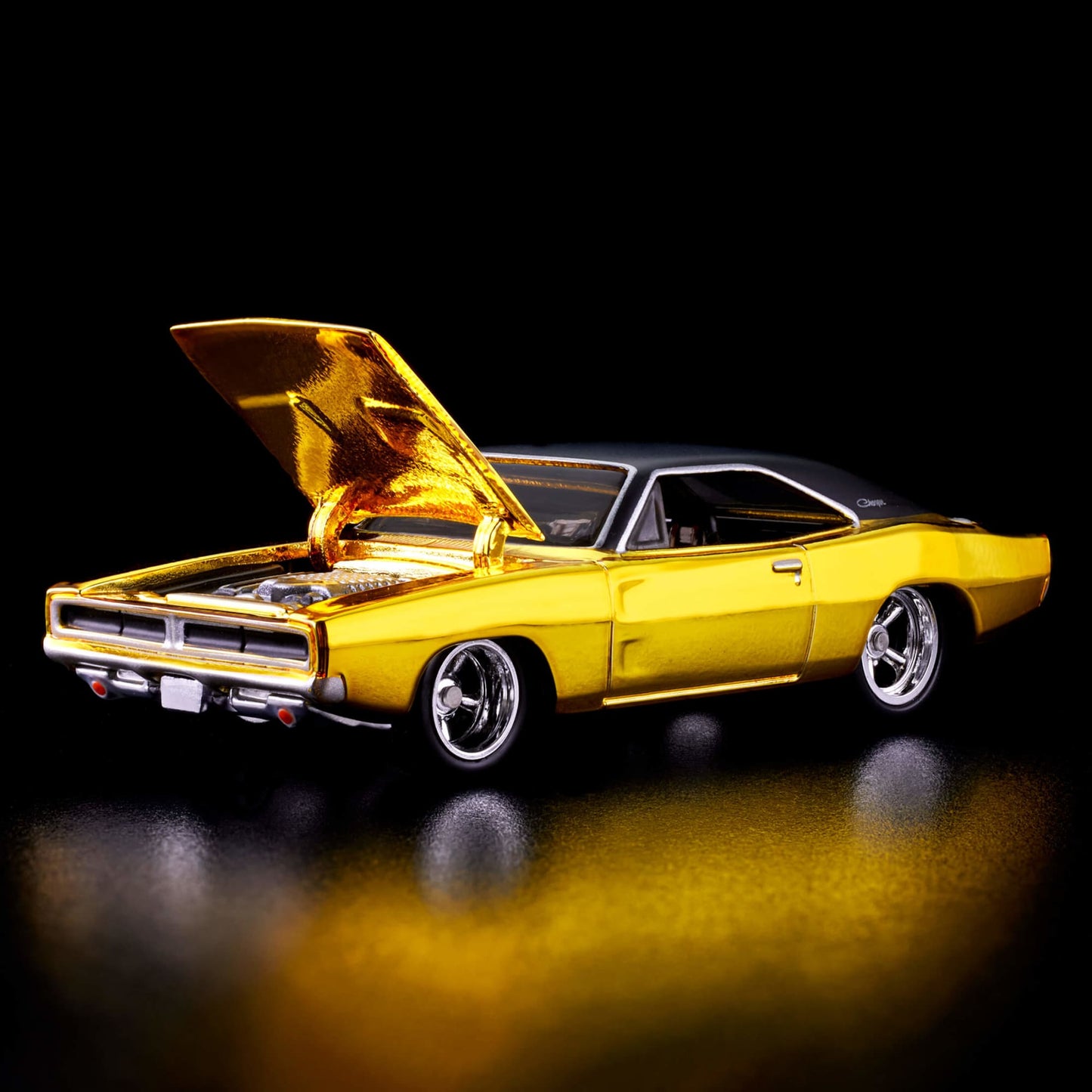 RLC Exclusive 1969 Dodge Charger R/T Mô Hình Xe Cơ Bắp 1:64 Hot Wheels - Hình ảnh bổ sung 5
