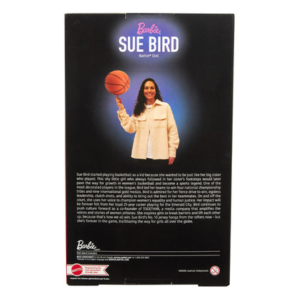 Barbie Inspiring Women Sue Bird Doll - Búp bê Sưu tầm Vận động viên Bóng rổ - Mattel HJW97