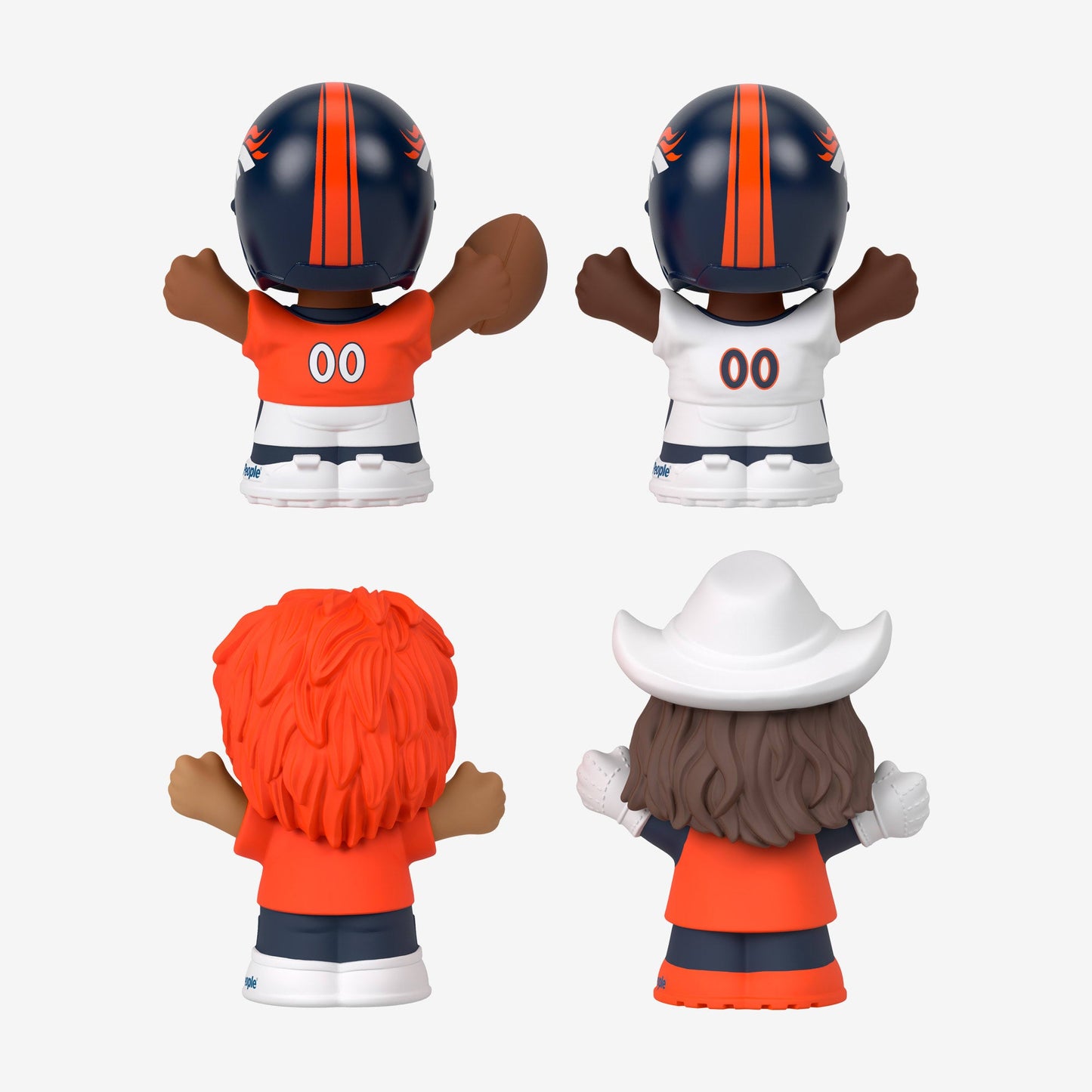 Little People Collector x NFL Denver Broncos Set - Bộ Mô Hình Sưu Tầm NFL - Mattel HNJ41 - Hình ảnh bổ sung 7