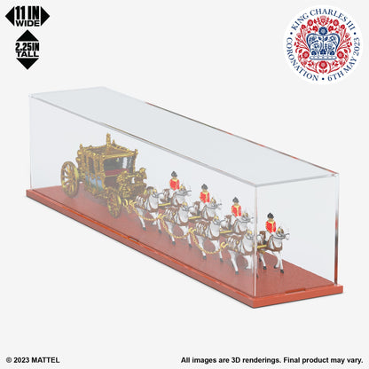 Matchbox Collectors Coronation Gold State Coach Mô Hình Xe Kéo Hoàng Gia Anh Phiên Bản Đặc Biệt Matchbox HWJ96