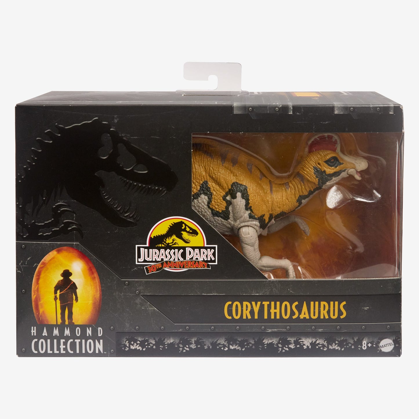 Jurassic World Hammond Collection Dinosaur Figure Corythosaurus - Mô Hình Khủng Long Cao Cấp - Mattel HLT27 - Hình ảnh bổ sung 8