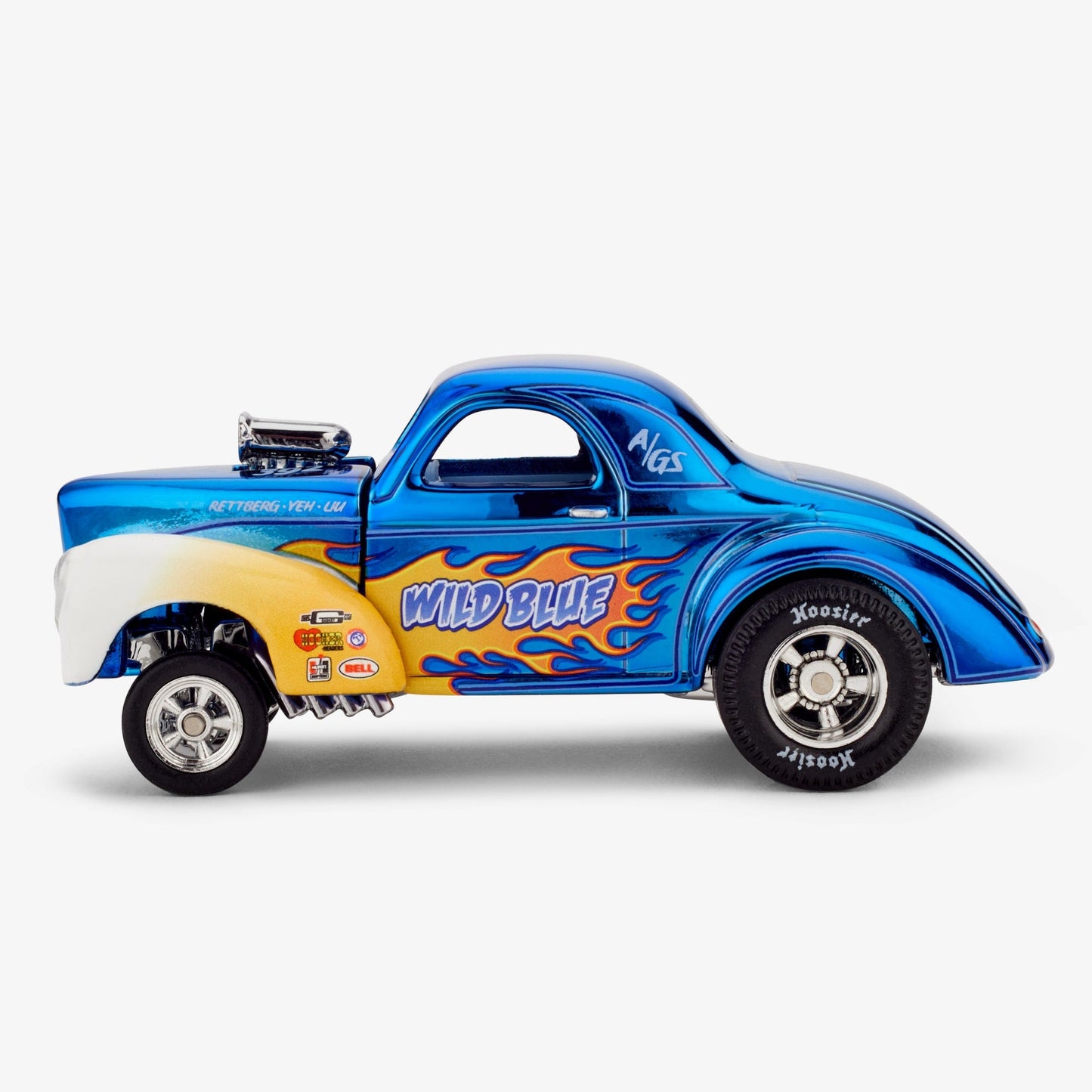 RLC sELECTIONs ’41 Willys Gasser - Mô Hình Xe Đua Cao Cấp Hot Wheels Collectors - Góc nhìn khác 3