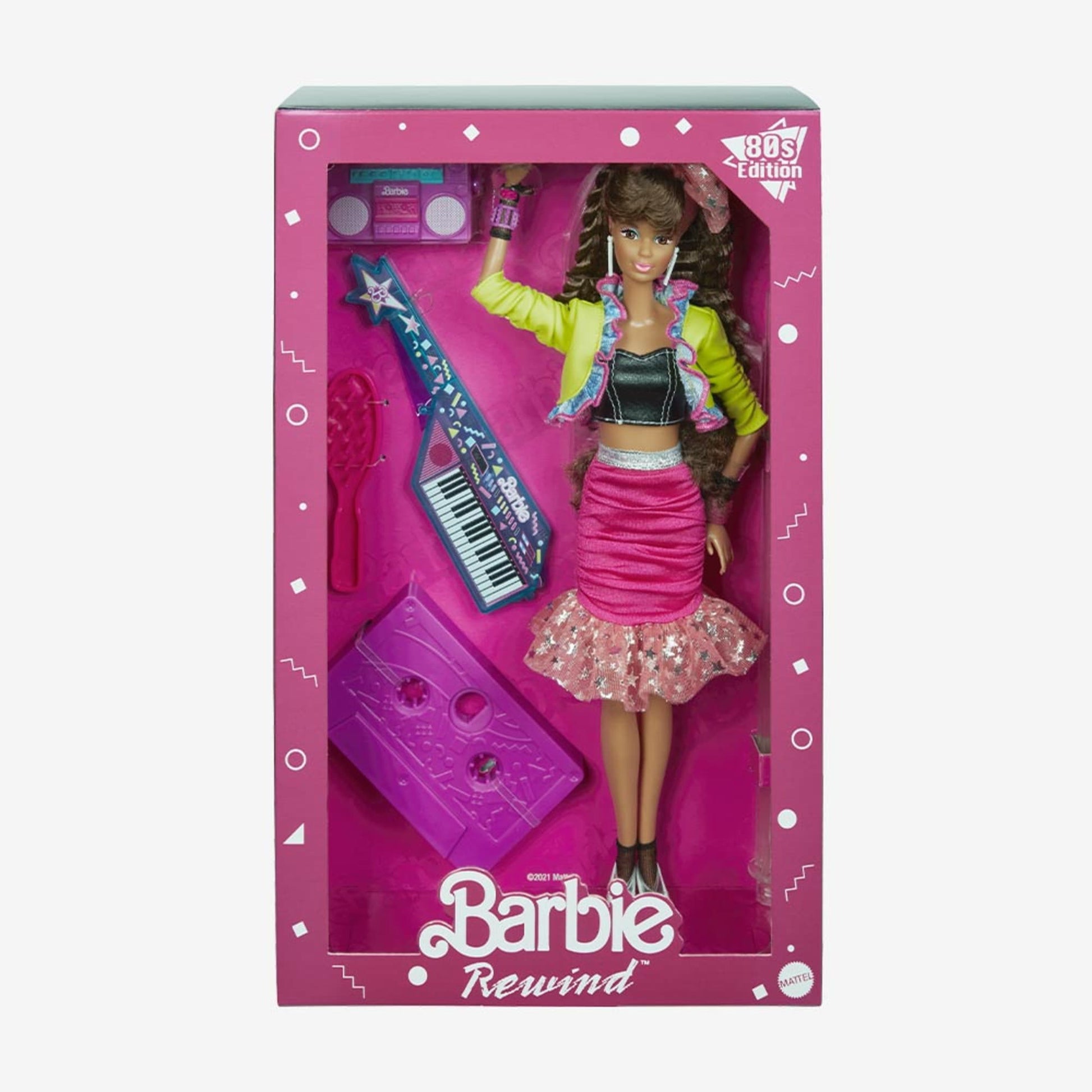 Barbie Rewind Doll - Night Out Búp Bê Sưu Tầm Thập Niên 80 Barbie Signature - Hình ảnh bổ sung 9