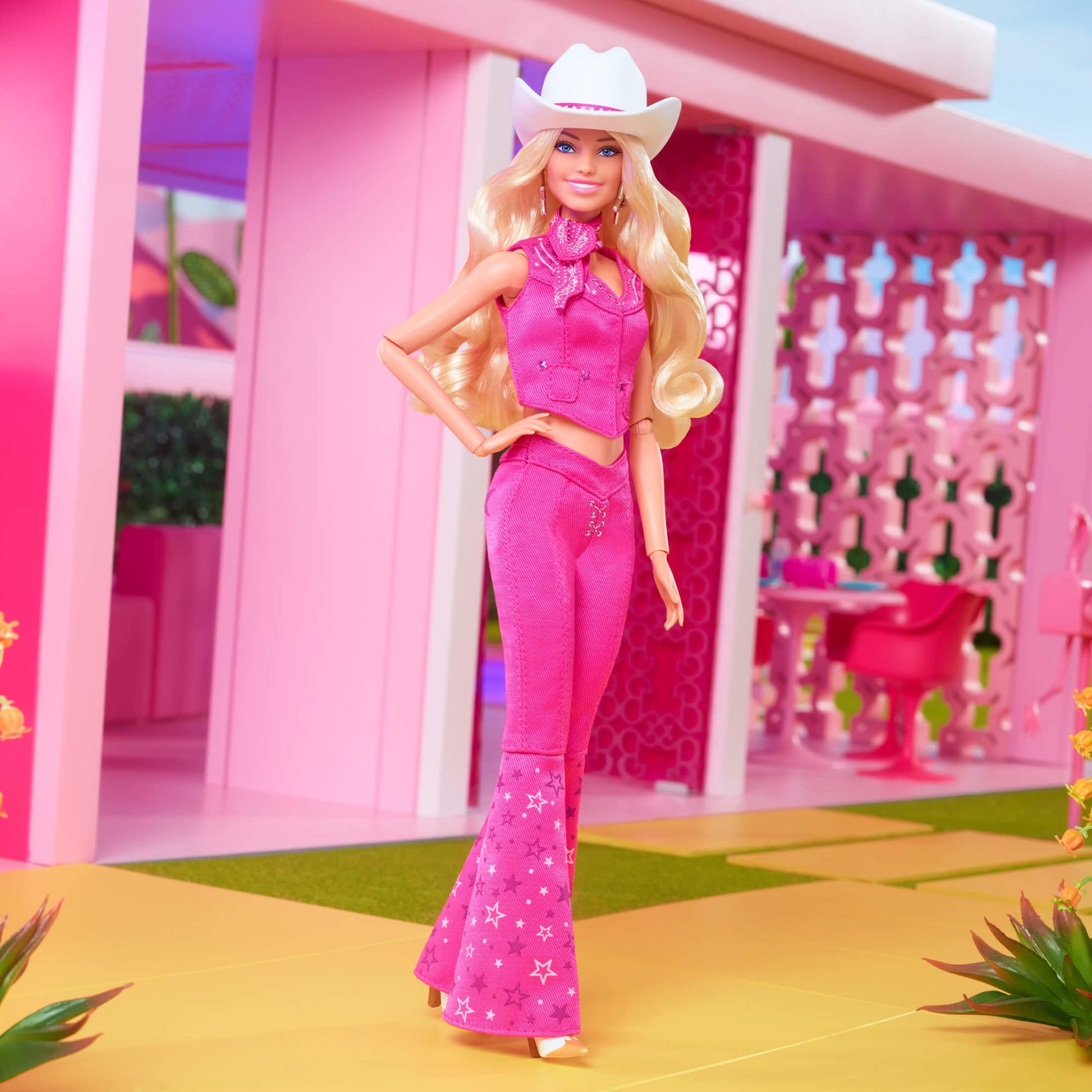 Barbie in Pink Western Outfit – Barbie The Movie - Búp bê sưu tầm cao cấp Mattel HPK00 Mattel - ảnh 8 - Dolls