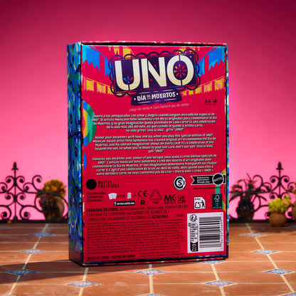 UNO Canvas Día de Muertos Card Game - Trò Chơi Bài Nghệ Thuật - Mattel Creations Mattel - ảnh 5 - Card Game