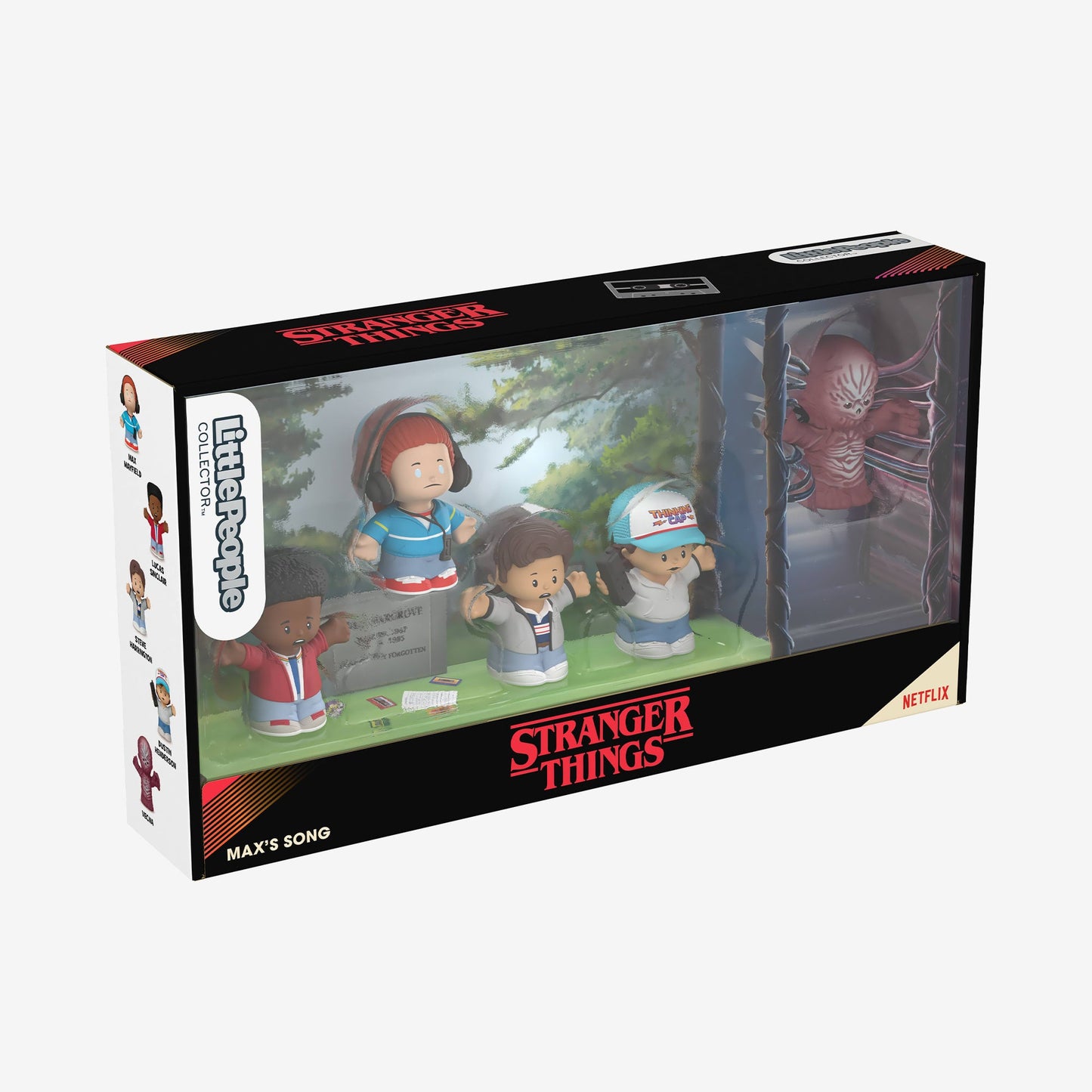 Little People Collector Stranger Things Max’s Song Edition Figure Set - Bộ Mô Hình Sưu Tầm Đặc Biệt - Mattel Little People Co
