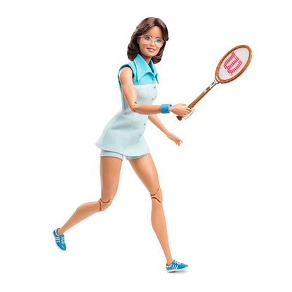 Billie Jean King Barbie Inspiring Women Series Doll - Búp bê Sưu tầm Huyền thoại Quần vợt - Mattel GHT85 - Hình ảnh bổ sung 9