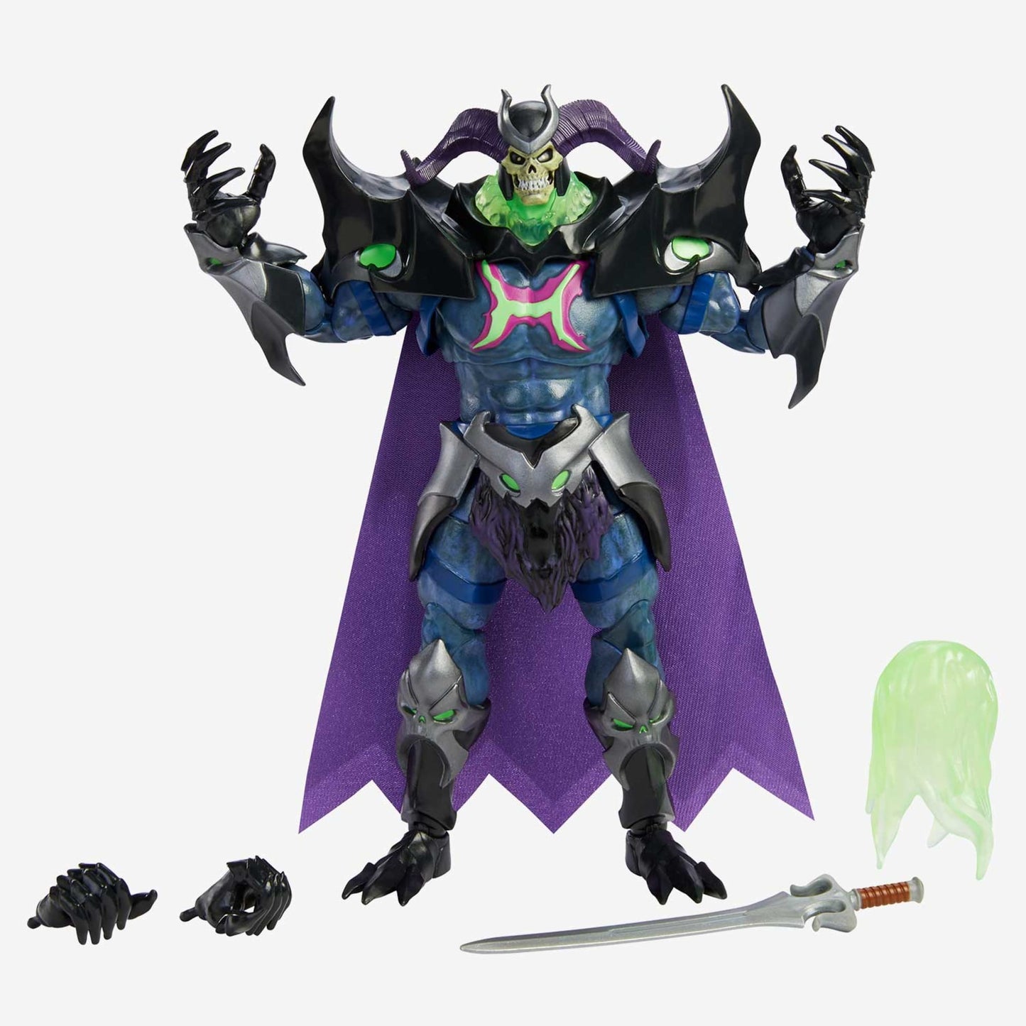 Masters of the Universe Masterverse Revelation Oversized Skelegod Skeletor Figure - Mô hình hành động cao cấp Mattel - Hình ảnh bổ sung 6