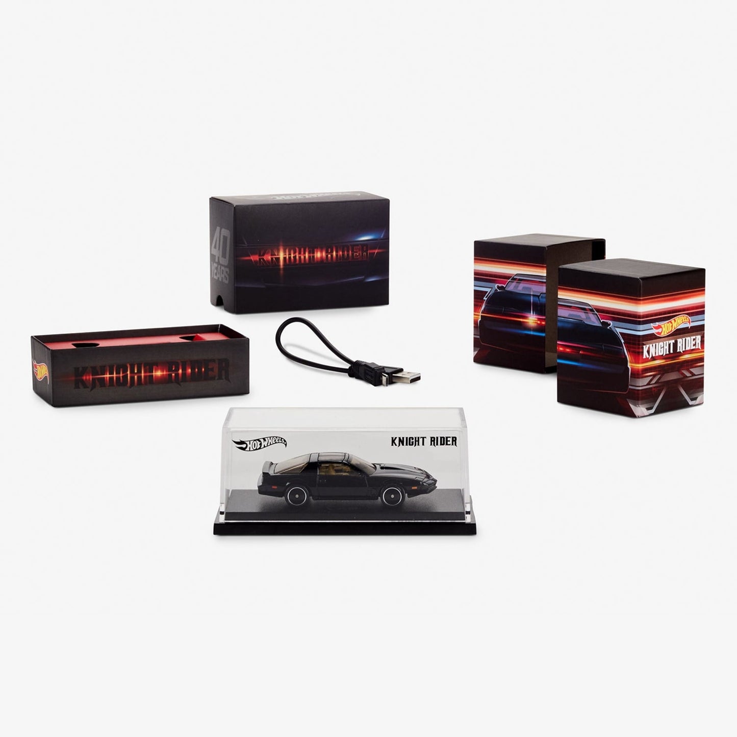 Hot Wheels Knight Rider K.I.T.T. Mô Hình Xe Die-cast Tỷ Lệ 1:64 Sưu Tầm Hot Wheels - Hình ảnh chi tiết 2