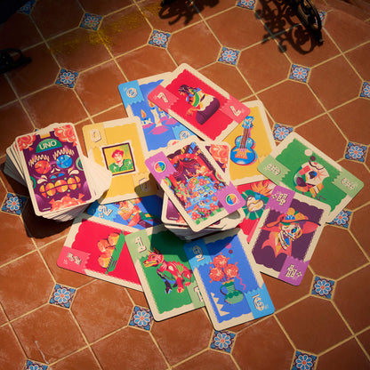 UNO Canvas Día de Muertos Card Game - Trò Chơi Bài Nghệ Thuật - Mattel Creations - Hình ảnh bổ sung 4